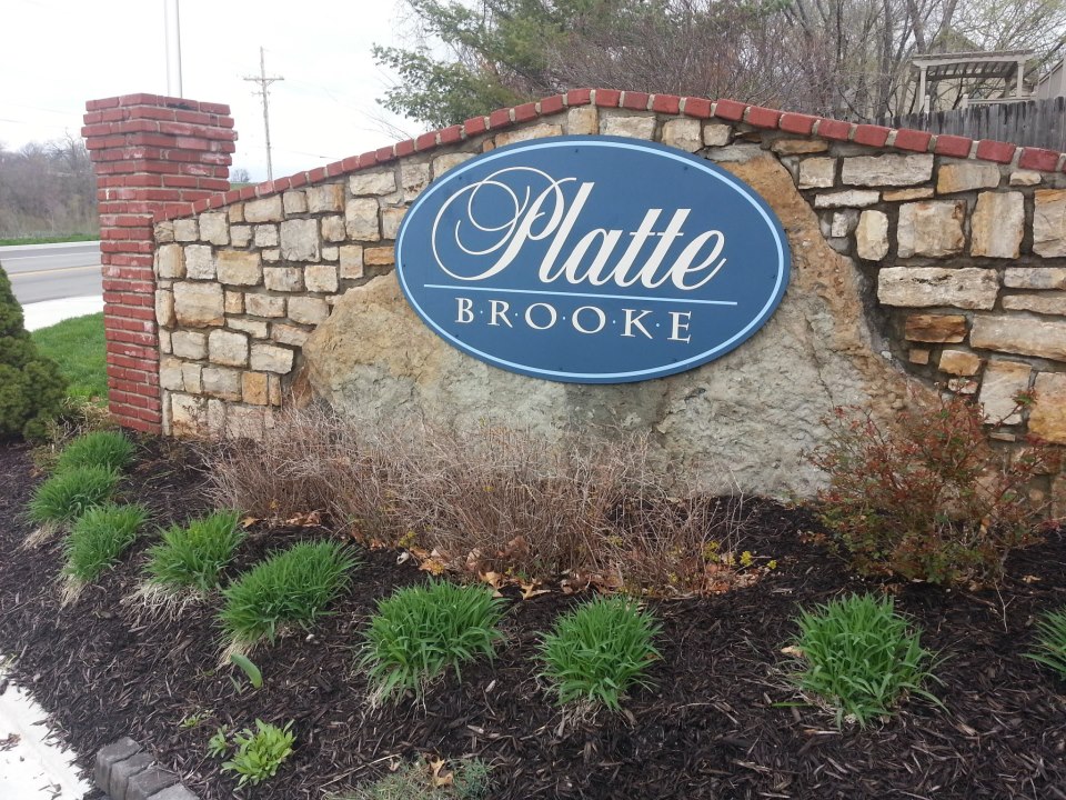 Platte Brooke Entrance Monument